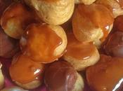 Trois Choux Vanille, Chocolat, Caramel beurre salé