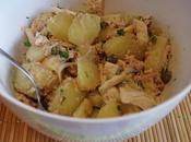 Salade pommes terre poulet, sauce thon