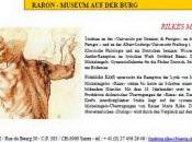 Fondation Rainer Maria RILKE Sierre (Valais) Septembre 2015 RARON