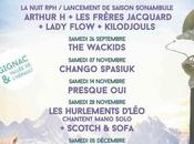 Programmation SONAMBULE septembre décembre 2015