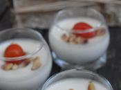 Panna-cotta munster pignons grillés tomate cerise