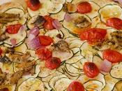 Tarte fine courgettes fromage blanc