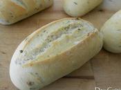 Petits pains crème, ciboulette baies roses