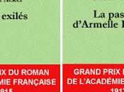 dernier trio Grand Prix roman l'Académie française
