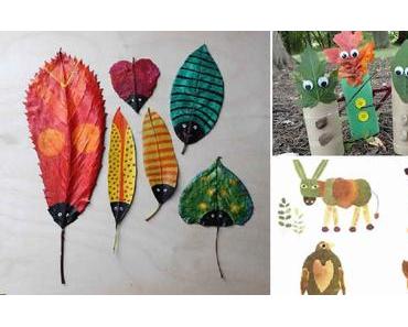 10 activités pour enfants à faire avec des feuilles d’arbres