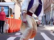 Aladin tapis volant dans rues New-York