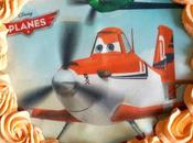 Entremet chocolat blanc, vanille avec insert abricot "Déco Plane's&amp;quot;