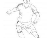 dessin joueur foot