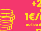 SOSH: L’option +2Go mois lieu /mois.
