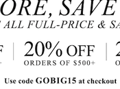 Plan: Black Friday 2015