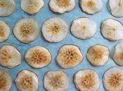 chips poires crues croustillantes déshydrateur Sedona Combo Tribest (100% sans sucre ajouté)