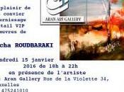 ARAN Gallery exposition Vanecha ROUDBARAKI Bruxelles