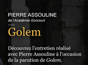 Échecs Livre Golem Pierre Assouline