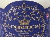 Vierge vote pour alternative gourmande sans calorie avec bougie parfumée frangipane Durance