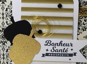 Bonheur, santé… (Carte Scrap #454)