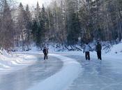 plus longue patinoire rivière Québec ouvre Week-end