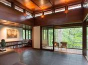 Maison contemporaine inspirée Frank Lloyd Wright
