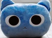 Pillow servez-vous têtes chats pour faire sieste l’improviste
