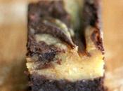 Brownies cheesecake beurre cacahuète dans seul gâteau