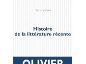 (note lecture) Olivier Cadiot, "Histoire littérature récente", Anne Malaprade