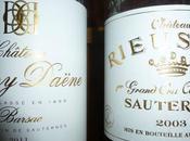 Sauternes Rieussec 2003 Barsac Doisy Daëne 2011