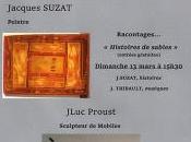 Galerie VAGABONDE Selles Cher exposition Jacques SUZAT Jean PROUST