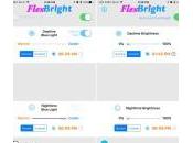 FlexBright application gestion luminosité validée Apple