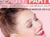 Plan Beauty Party dans Monop’ Jeudi mars 2016