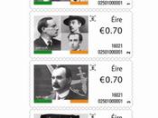 poste irlandaise édite série timbres l’occasion centenaire soulèvement Pâques 1916.
