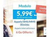 Prixtel forfait Modulo avec d’Internet 5,99€/ mois