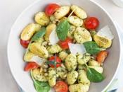 Gnocchis pesto tomates cerises