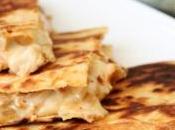 Quesadillas poulet sauce