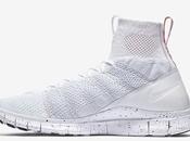 Nike Free Mercurial Superfly Triple White