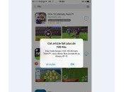 Store limite téléchargement (100 apps 3G/4G augmentée