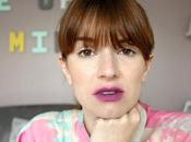 Blurred Lips Playing with Makeup