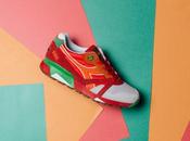 Diadora N9000 Poppy V7000 Golden Straw
