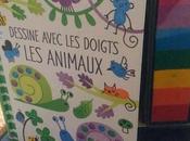 Chut, enfants lisent Dessine avec doigts animaux Editions Usborne