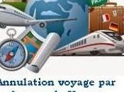 Annulation voyage agence Procédures