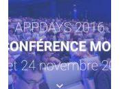 AppDays 2016 dates conférence mobile dévoilées
