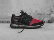 adidas Tubular Radial Black Burgundy