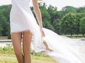 robe mariée courte modernité couplée féminité