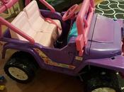 transforme voiture électrique Barbie Jeep Jurassic Park