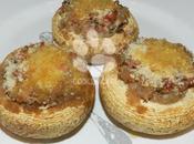 Champignons farcis deux jambons