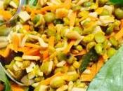 Toute simple craquante cette recette salade vegan