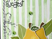 Petites poires… carte scrap #561