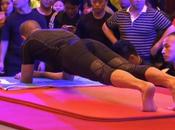 chinois, Weidong, vient battre record monde gainage