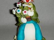 clown porcelaine froide