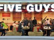 ÉCONOMIE SAVEURS burgers "Five Guys" Champs-Elysées Paris 2016