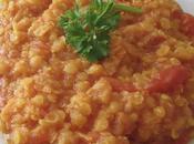 Lentilles corail tomate