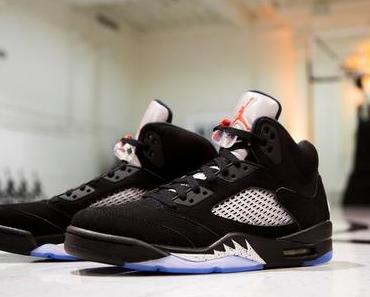 Air Jordan 5 Black Metallic Silver Retro 2016